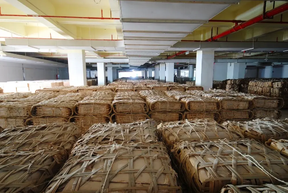 潜江干仓普洱茶仓库展示