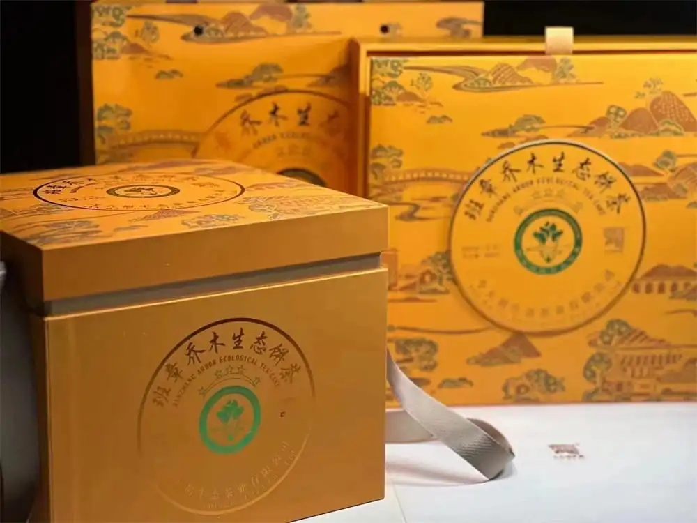 潜江回收今大福普洱茶2023年生茶熟茶图2